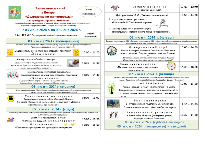 Долголетие по-нижегородски