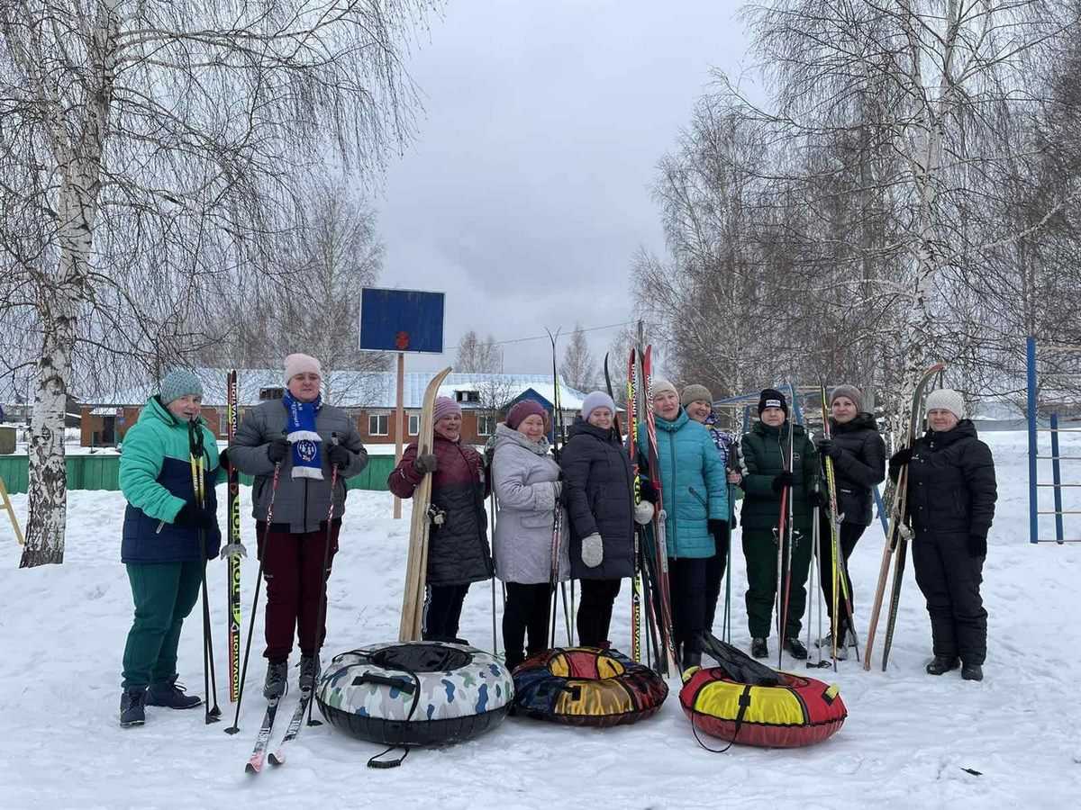 Зимние забавы прошли в селе Селитьба